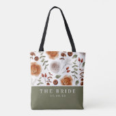 Persoonlijke Bruidstas Tote Bag (Achterkant)