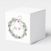 Persoonlijke bruiloft bedankdoosjes (Voorkant Zijde)