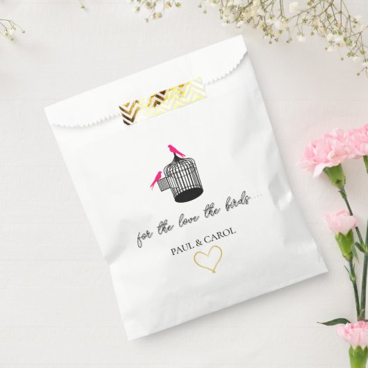 Persoonlijke bruiloft bedankzakje (Gezegeld)