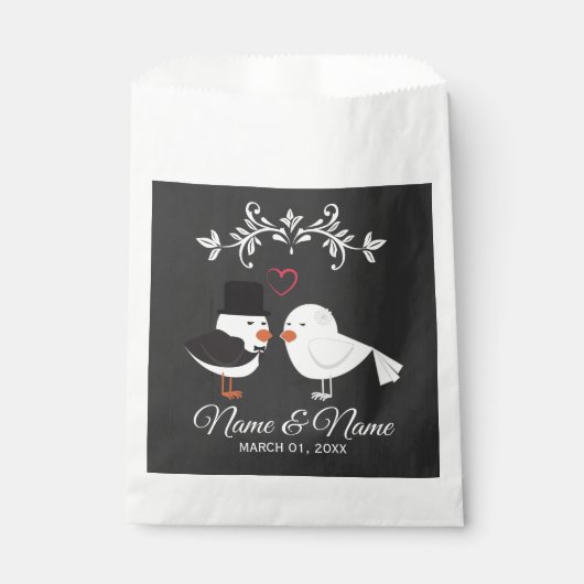 Persoonlijke bruiloft bedankzakje (Voorkant)