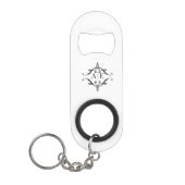 Persoonlijke bruiloft cadeaus voor bruidsjonkers mini flessenopener (Voorkant)