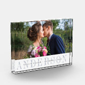 Persoonlijke bruiloft fotoblokkering fotoblokken (Links)