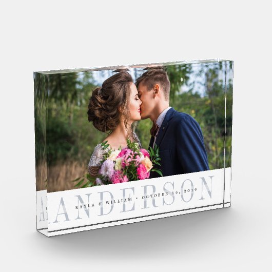 Persoonlijke bruiloft fotoblokkering fotoblokken (Links)