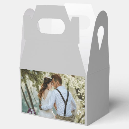 Persoonlijke bruiloft Giveaways Boxes Bedankdoosjes (Geopend)