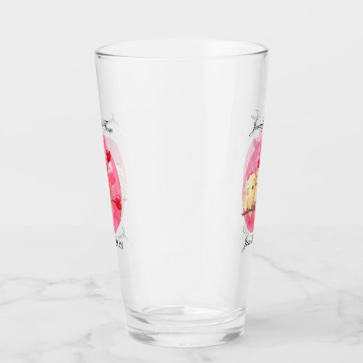 Persoonlijke bruiloft glas (Rechts)