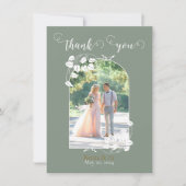 Persoonlijke bruiloft - Hartelijk dank Bedankkaart (Voorkant)