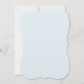 Persoonlijke bruiloft Hartelijk dank Kaart (Achterkant)