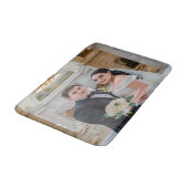 Persoonlijke bruiloft of Jubileum Bath Mat (Gekanteld)