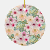 Persoonlijke bruiloft of Jubileum Keramisch Ornament (Achterkant)