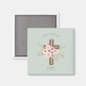 Persoonlijke bruiloft of Jubileum Magneet (Voorkant / Achterkant)