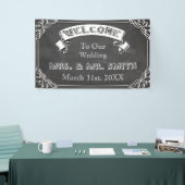 Persoonlijke bruiloft, reünie, feestbanner spandoek (Beurs)