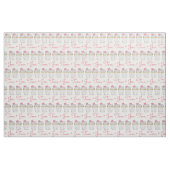 Persoonlijke bruiloft roze hardeliefde stof (Fat Quarter)