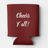 Persoonlijke bruiloft voor Koelbox Blikjeskoeler (Achterkant)