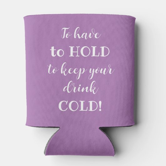 Persoonlijke bruiloft voor Koelbox Blikjeskoeler (Achterkant)