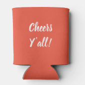 Persoonlijke bruiloft voor Koelbox Blikjeskoeler (Achterkant)