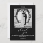Persoonlijke bruiloftDank u Kaart (Voorkant)