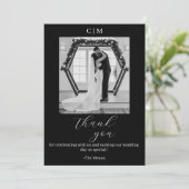 Persoonlijke bruiloftDank u Kaart (Staand voorkant)