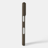 Persoonlijke bruine retro pinstripes Case-Mate iPhone case (Achterkant / Rechts)