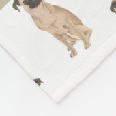 Persoonlijke Brussels Griffon Fleece Deken (Hoek)