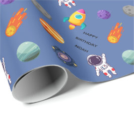 Persoonlijke Buitenruimte Verjaardag Cadeaupapier