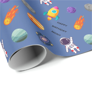 Persoonlijke Buitenruimte Verjaardag Cadeaupapier
