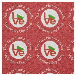 Persoonlijke Bulgaarse Rode LOVE Vlag Stof