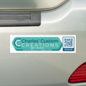 Persoonlijke Bumpersticker met uw grafische kaart (Op auto)