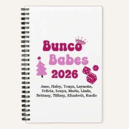 Persoonlijke Bunco Babe Notitieboek