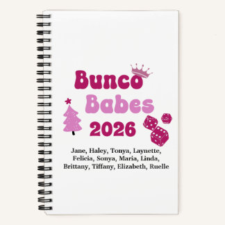 Persoonlijke Bunco Babe Notitieboek