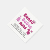 Persoonlijke Bunco Babe  Servet (Hoek)