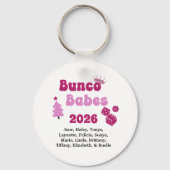 Persoonlijke Bunco Babe Sleutelhanger (Voorkant)