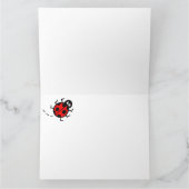 Persoonlijke Busy Bumblebee Moederdagkaart Kaart (Binnen)