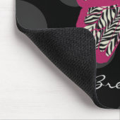 Persoonlijke Butterfly Mousepad Muismat (Hoek)