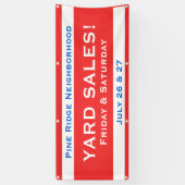 Persoonlijke Buurt Uitverkoop Banner (Verticaal)
