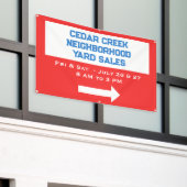 Persoonlijke Buurt Uitverkoop Banner (Buitenkant Gebouw)