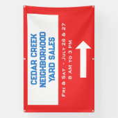 Persoonlijke Buurt Uitverkoop Banner (Verticaal)