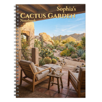 Persoonlijke Cactus Tuin Spiraal Notebook Notitieboek