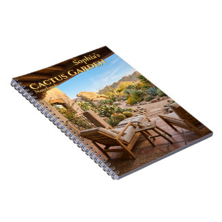 Persoonlijke Cactus Tuin Spiraal Notebook Notitieboek