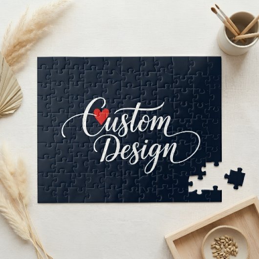 Persoonlijke cadeau-doos puzzel - 110 stukjes