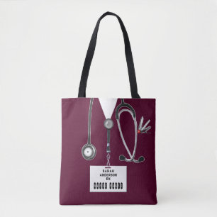 Persoonlijke cadeau-ideeën voor verpleegsters tote bag