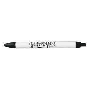 Persoonlijke cadeau-pennen met de naam Jennifer Zwarte Inkt Pen