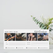 Persoonlijke cadeaubon voor Tatoeage Studio Kaart (Staand voorkant)