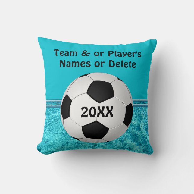 Persoonlijke cadeauideeën voor Voetbalteam, Voetba Kussen (Voorkant)