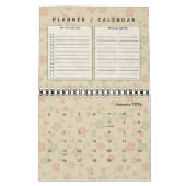 Persoonlijke cadeauplank voor God zegene thuisfami Kalender (Jan 2026)