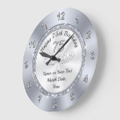 Persoonlijke Cadeaus voor 75e 'Birthday'-klok Grote Klok (Hoek)