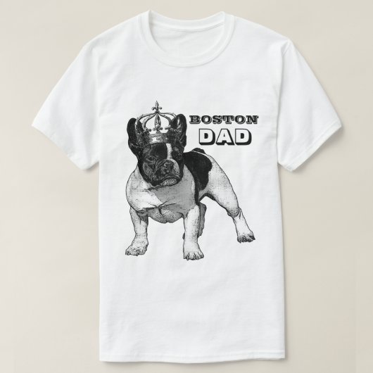 Persoonlijke cadeaus voor Boston Terrier Lovers T-shirt (Design voorkant)