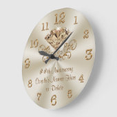 Persoonlijke cadeaus voor bruiloft of Jubileum Grote Klok (Hoek)