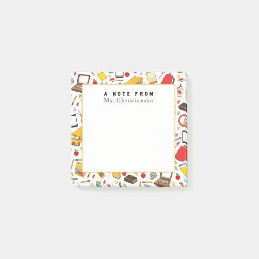Persoonlijke cadeaus voor leraren post-it® notes (Voorkant)
