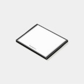 Persoonlijke cadeaus voor mannen, zwart Post-it® n Notes (Schuin)