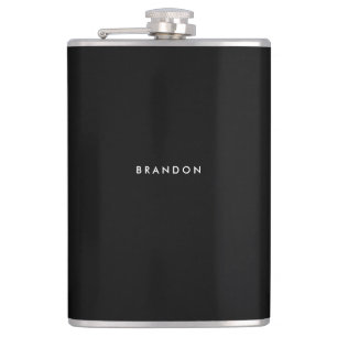 Persoonlijke Cadeaus Voor Mannen Zwarte Flask 8oz Heupfles
